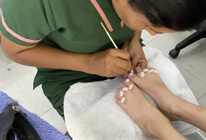 Pedicure en Peluquería Yamile Pachón